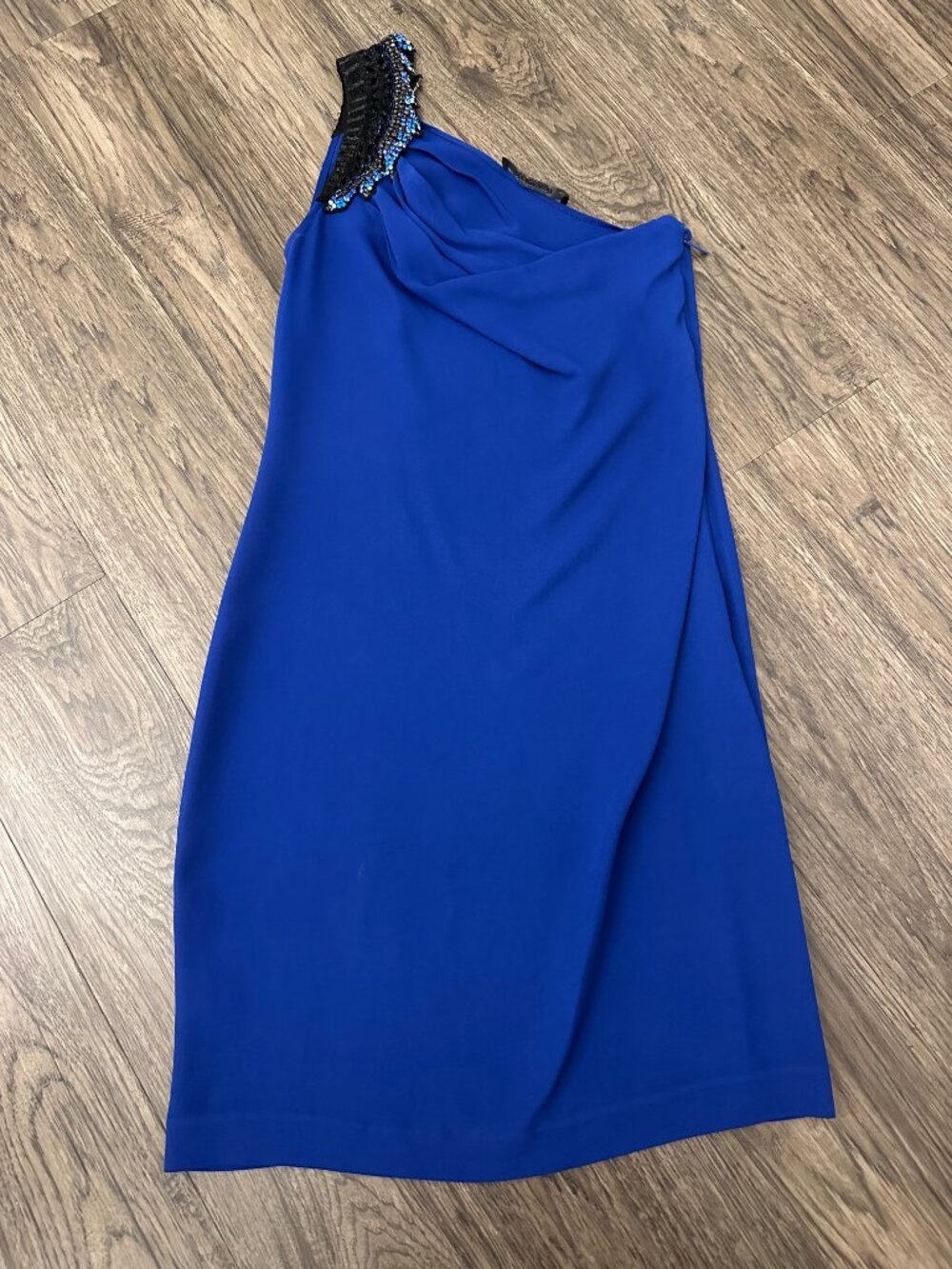 Vintage Roberto Cavalli Royal Blue Mini Dress